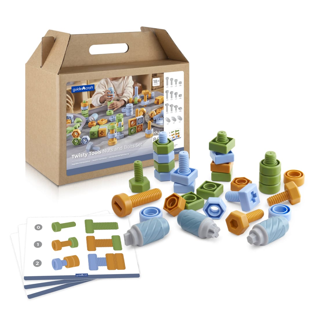 Twisty Tools - Nuts and Bolts Set - 84 pieces