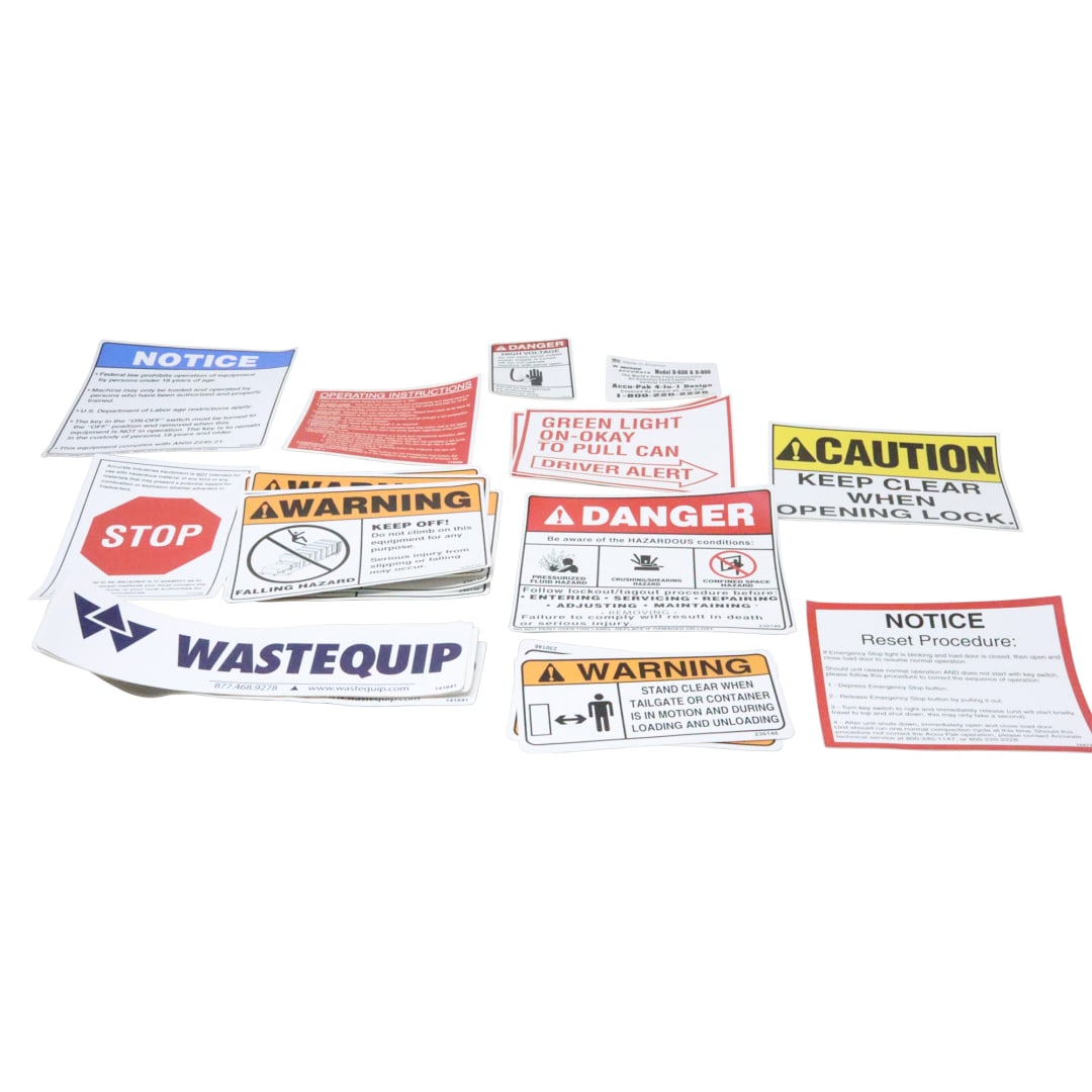 Decal Kit Accu Pak (GTP-162348)