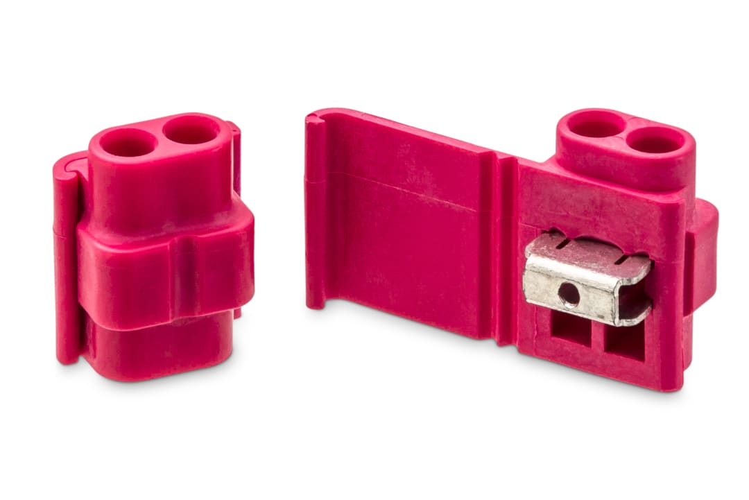 3M™ Scotchlok™ IDC Connector 557, Red, 22-16 AWG, 100 per carton, 1000 per case