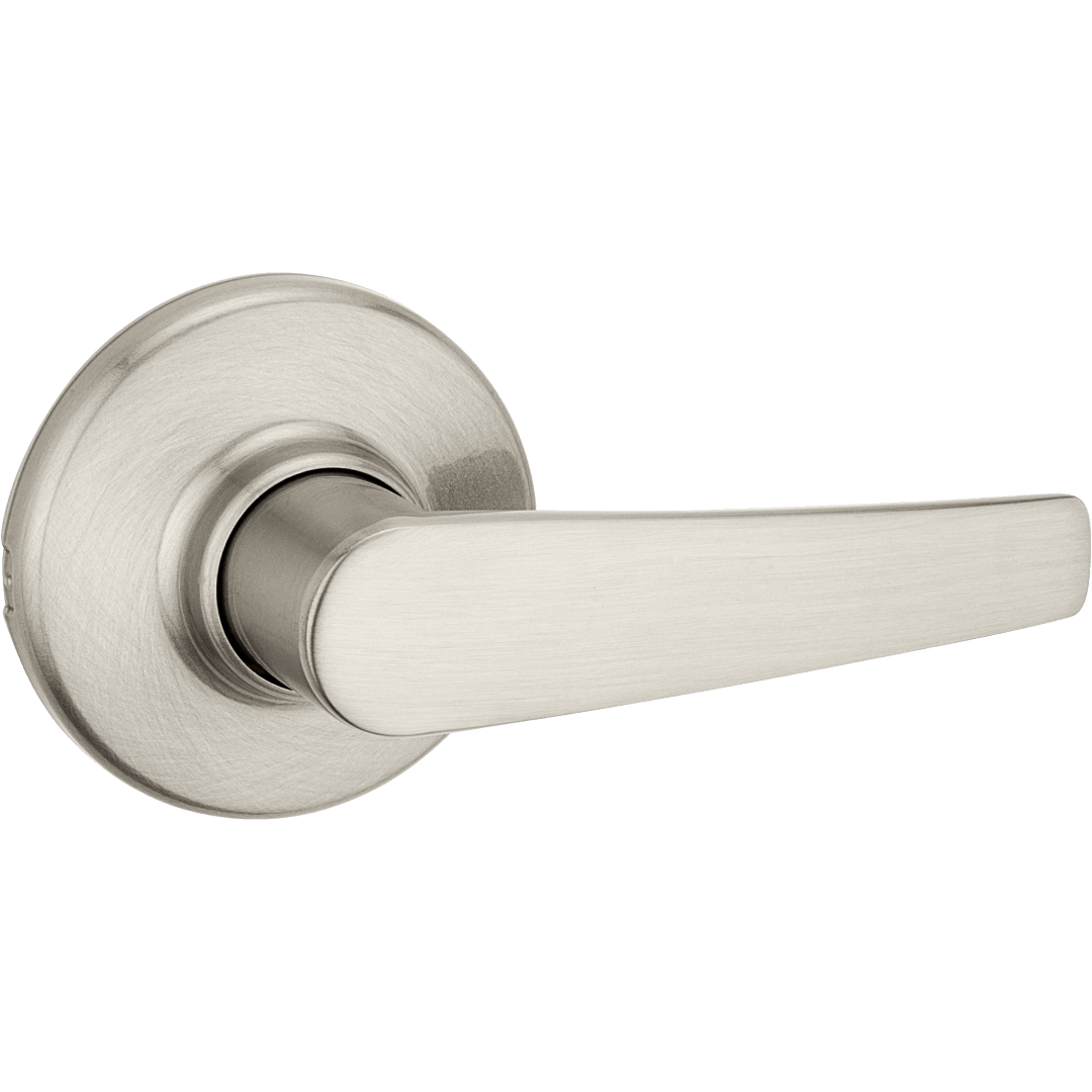 Delta Hall/Closet Door Lever in Satin Nickel