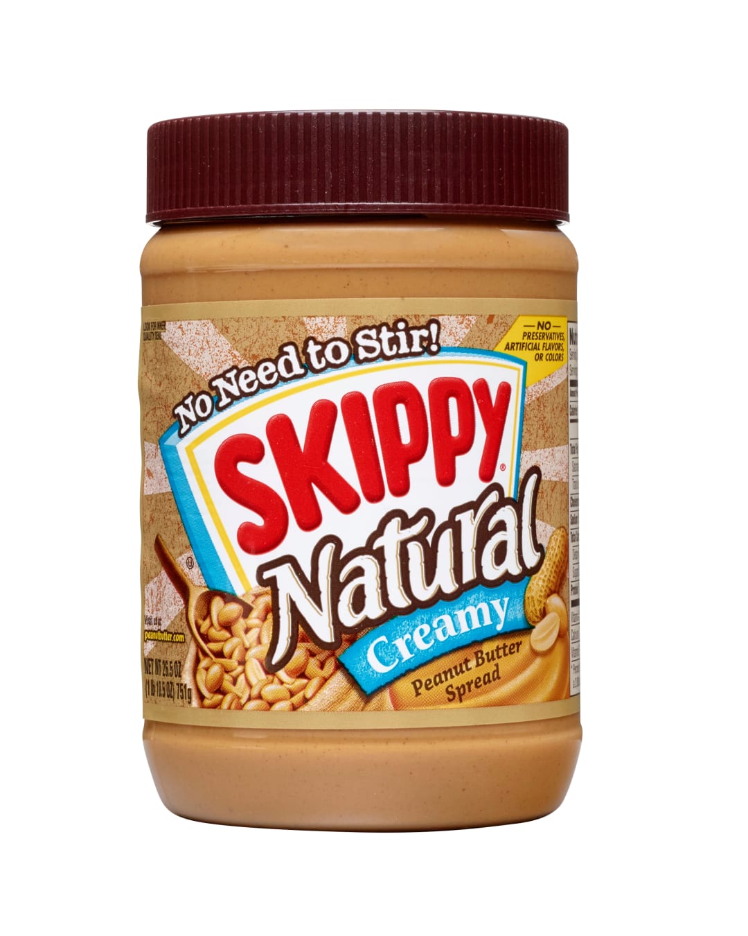 SKIPPY Natural Creamy Peanut Butter Spread