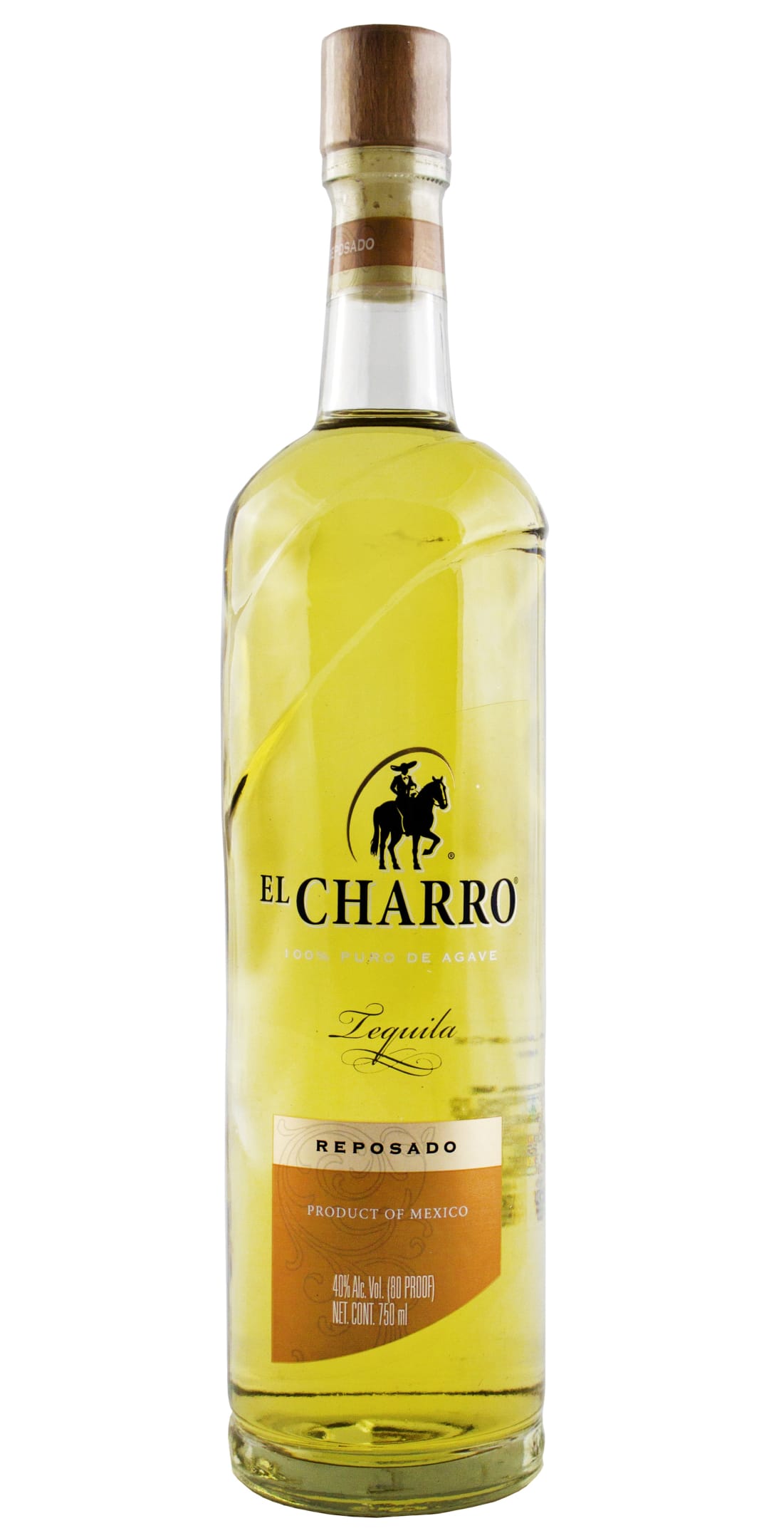 El Charro Reposado Tequila 750ml 80 Proof