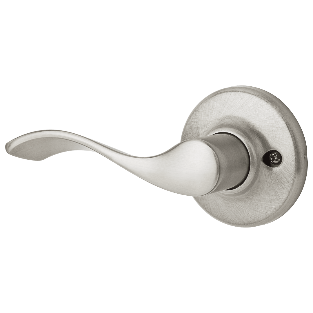 Balboa Left-Handed Half-Dummy Lever in Satin Nickel