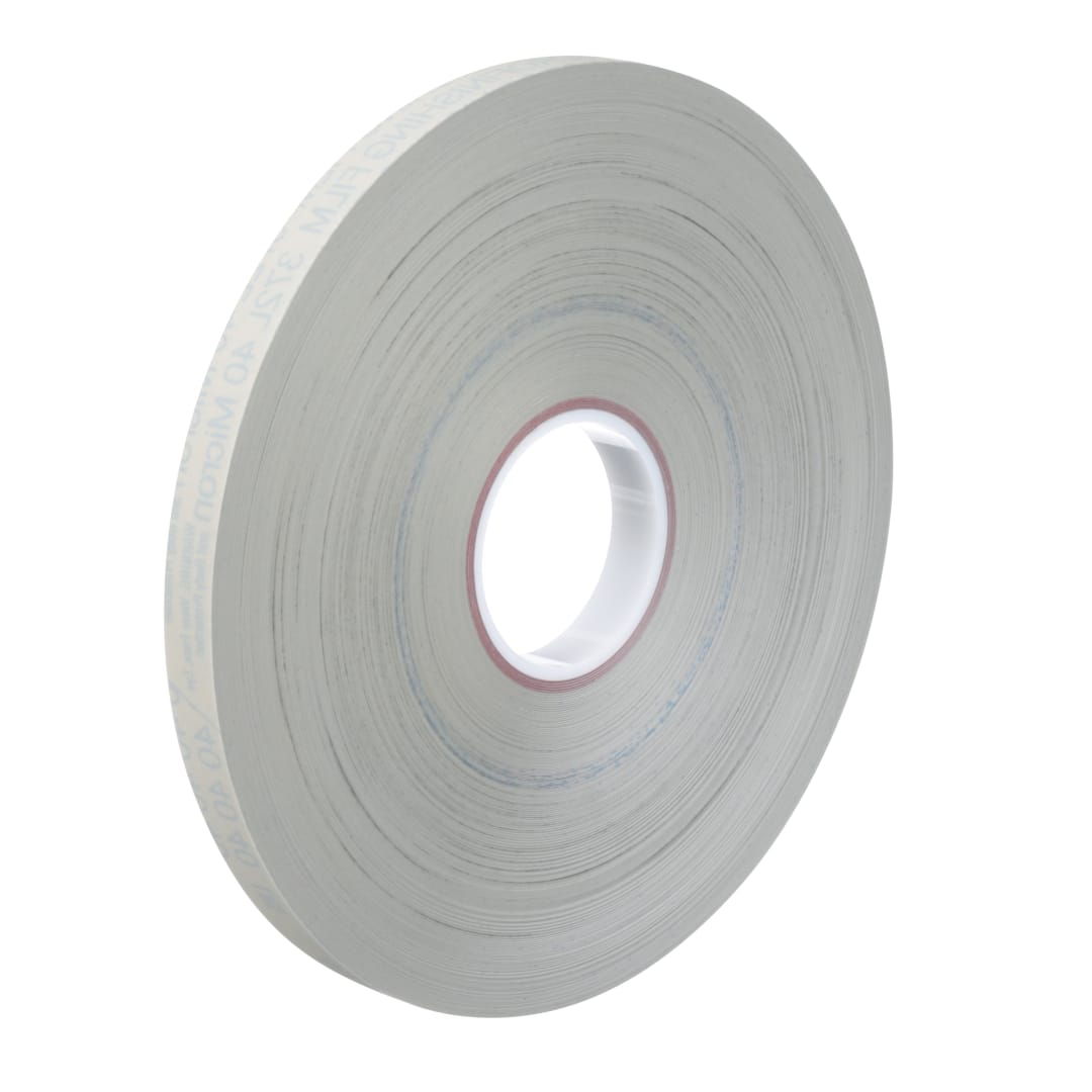 3M™ Microfinishing Film Roll 372L, 40 Mic 5MIL, Type 2, Blue, Config