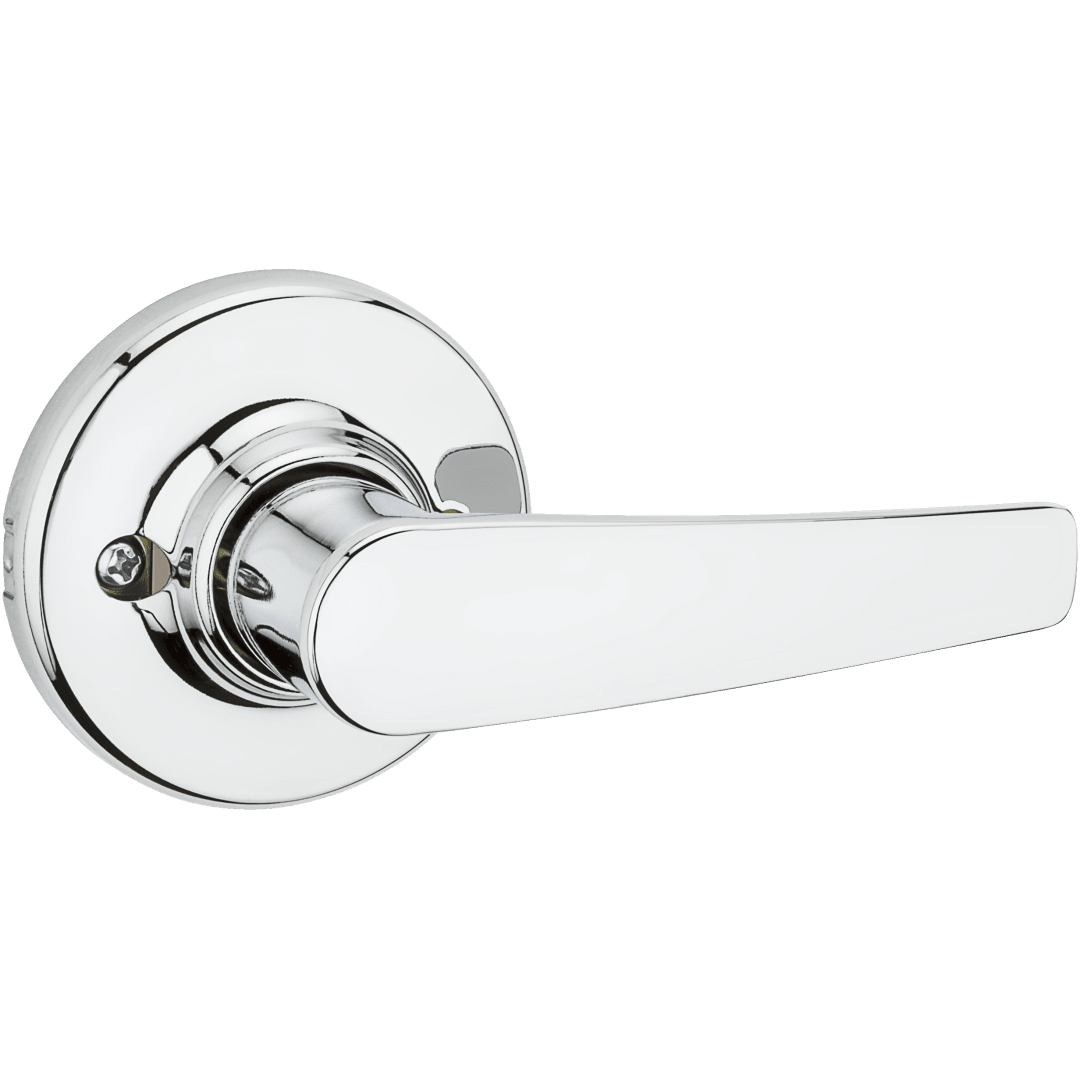 Delta Round Dummy Lever in Polished Chrome