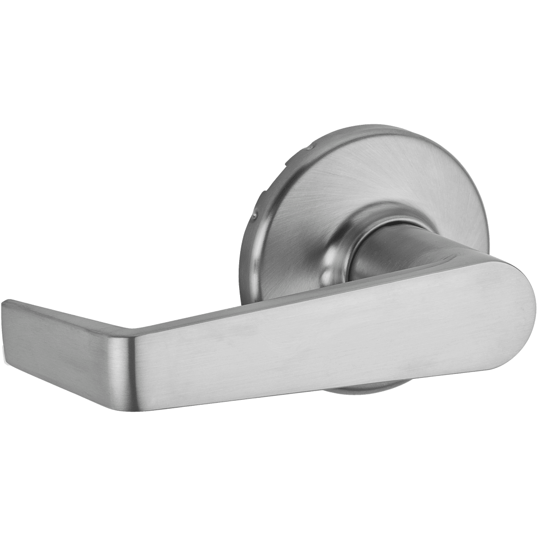 Kingston Hall/Closet Lever in Satin Chrome