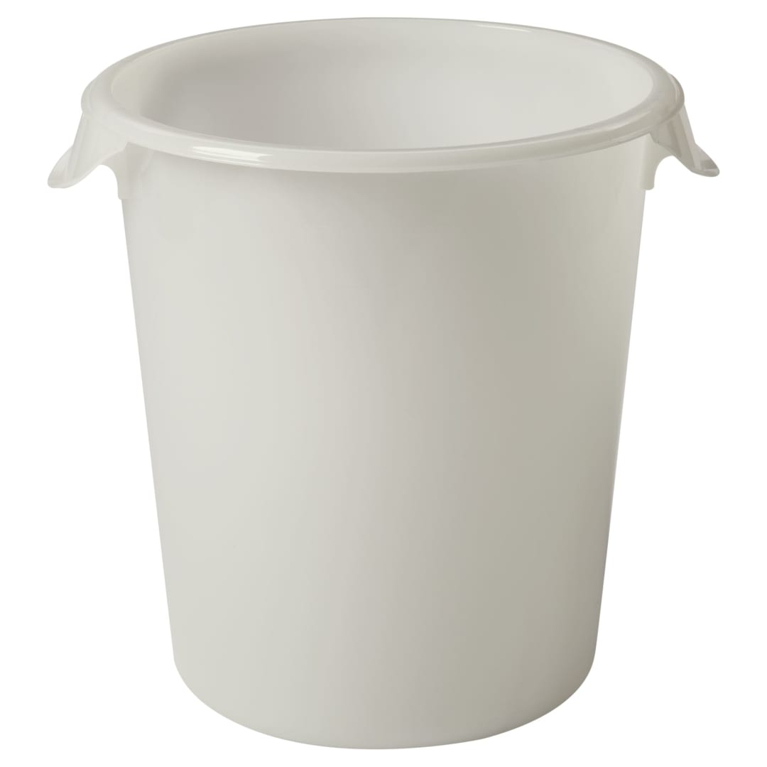 Round Storage Container 8 QT White