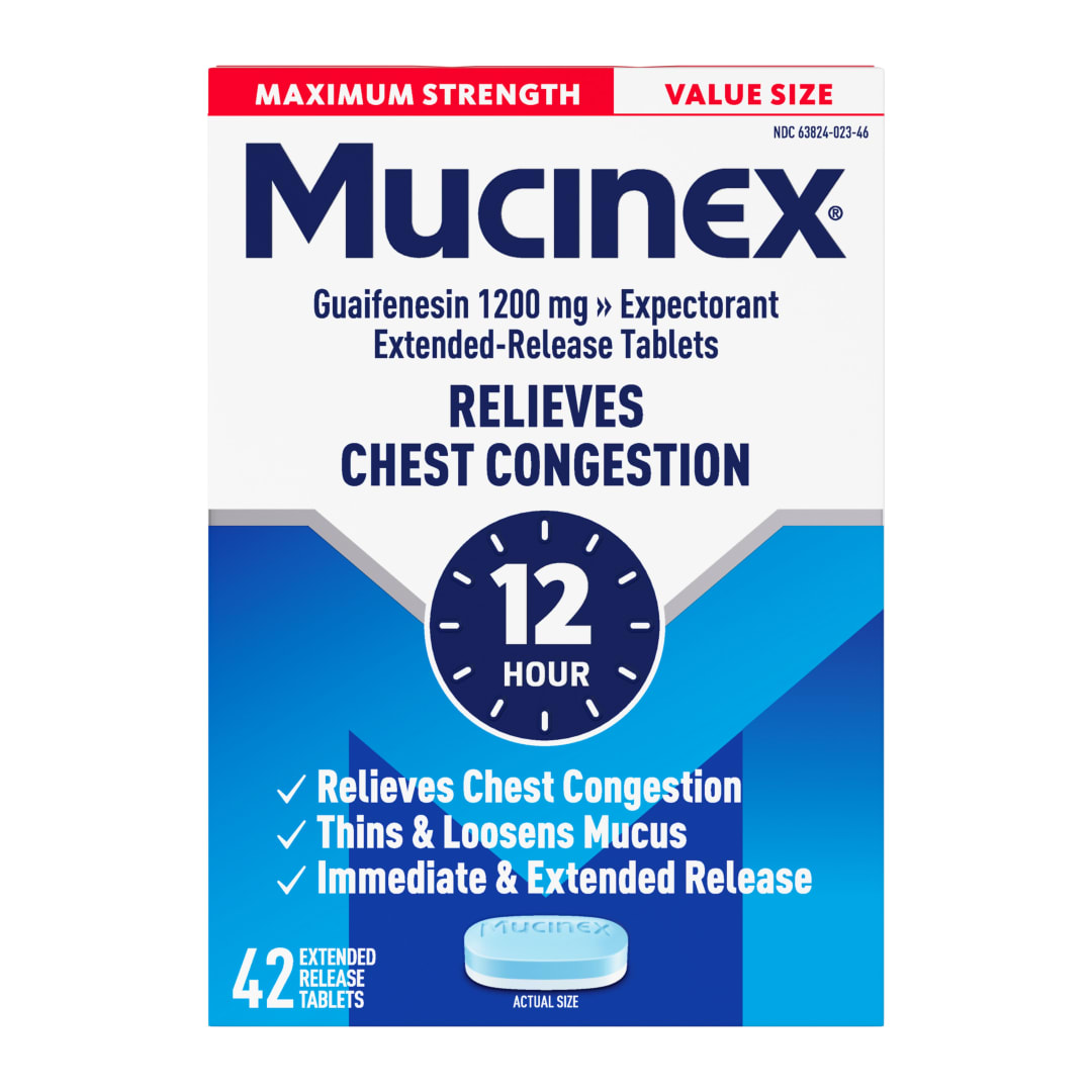 MUCINEX® SE - Max Strength Extended Release Tablets 12/42 ct.