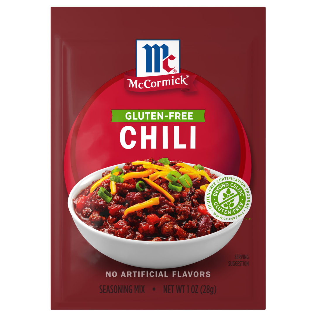 McCormick® Gluten Free Chili Seasoning Mix, 1.0 oz