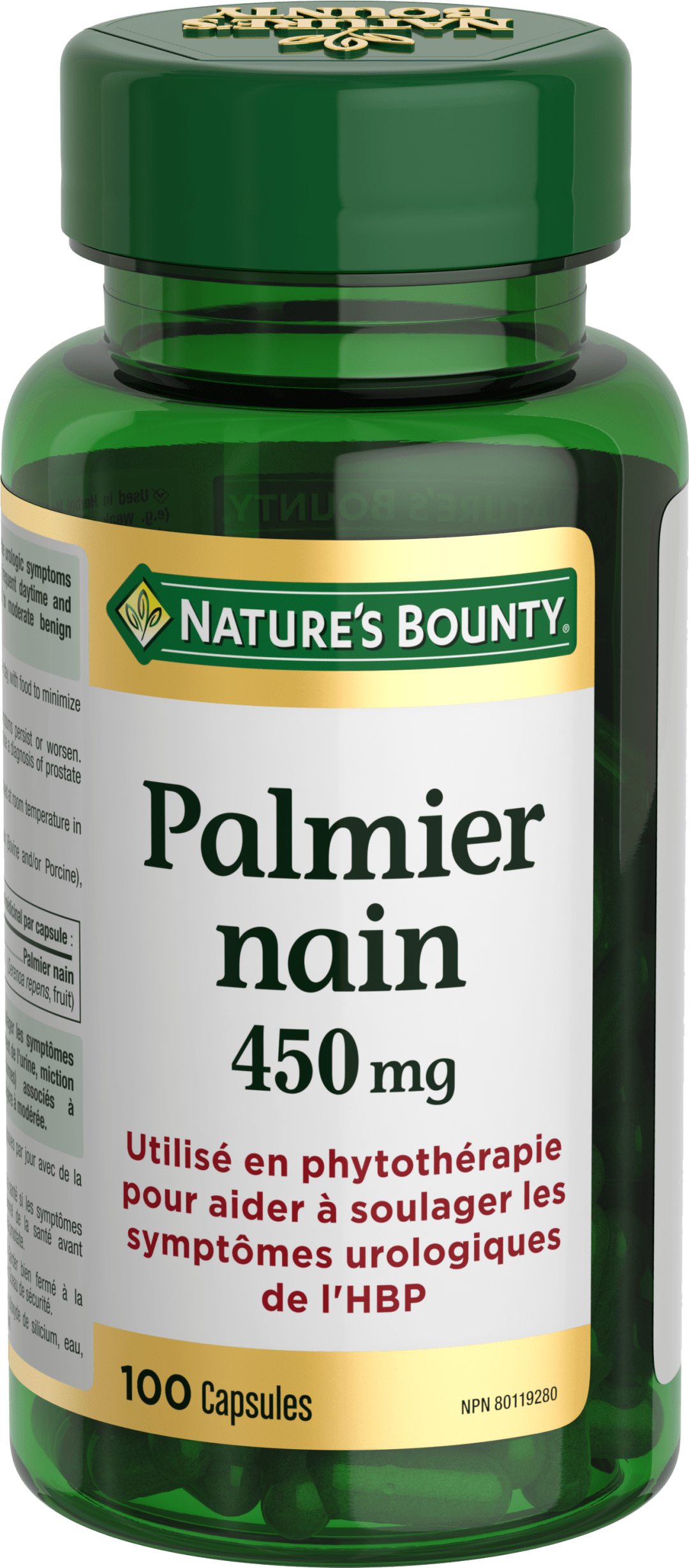 NBTY Saw Palm 450mg 24x100 CAP CA