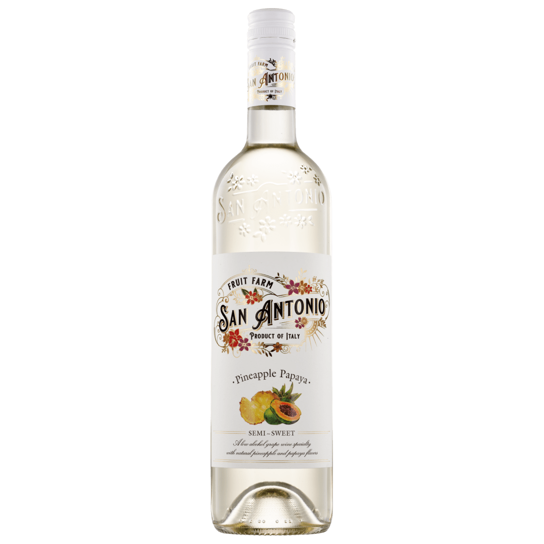San Antonio Fruit Farm Pineapple Papaya White Wine 750 ml