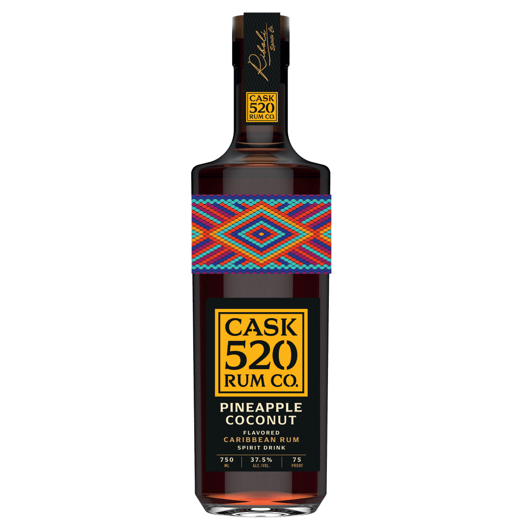 Cask 520 Pineapple Coconut Flavored Caribbean Rum 750 ml [PRELIM]