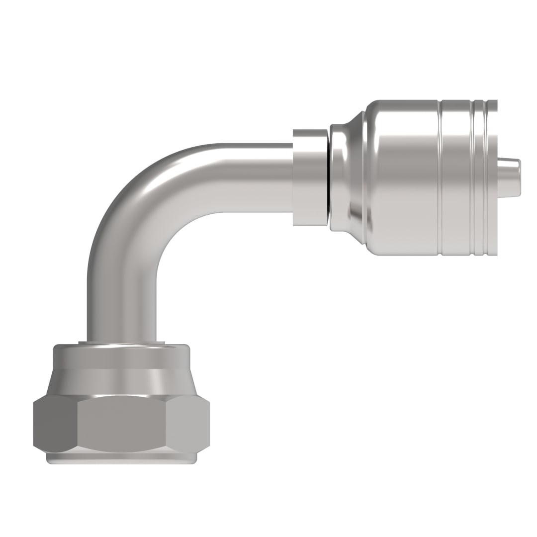 Aeroquip 1/2 Jis/bspp Female Sw 90d X 3/8 Hose Fittg