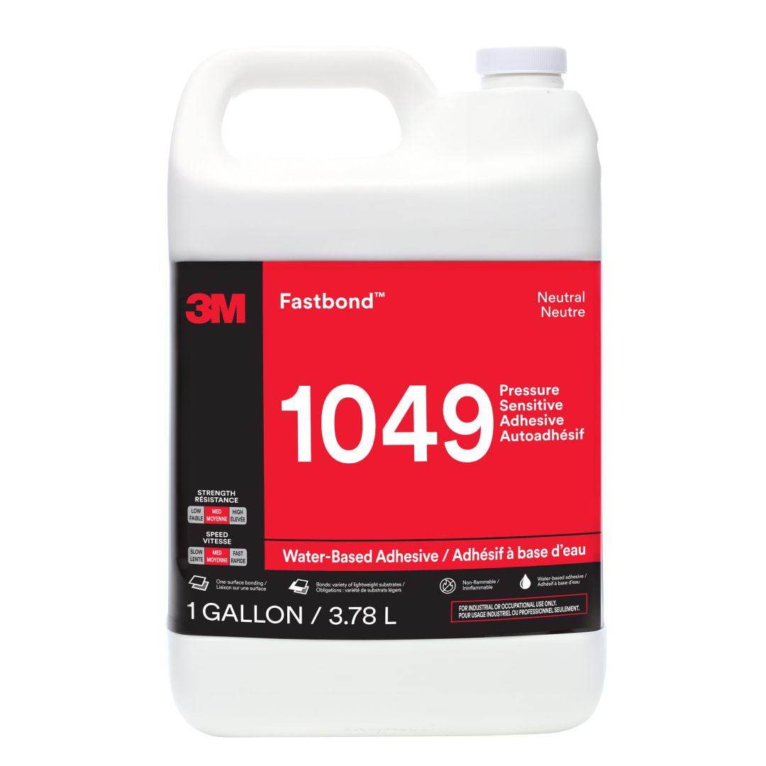 3M™ Fastbond™ Basınca Duyarlı Yapıştırıcı 1049, Neutral, 3.8 L