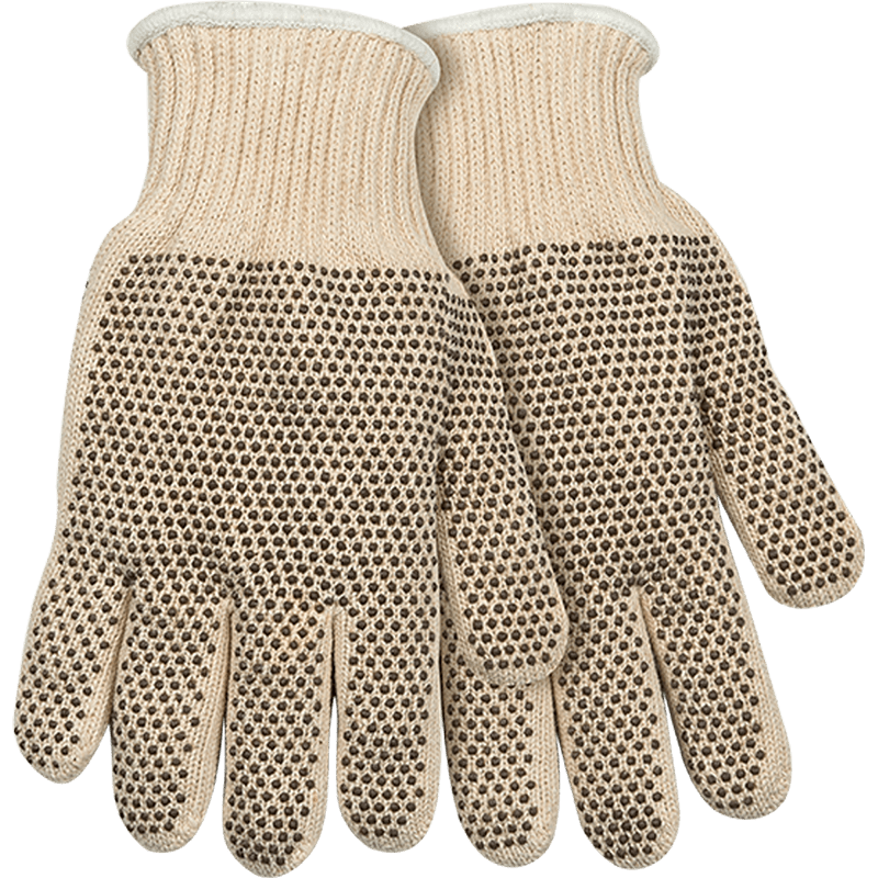 Lined String Knit with PVC Dots