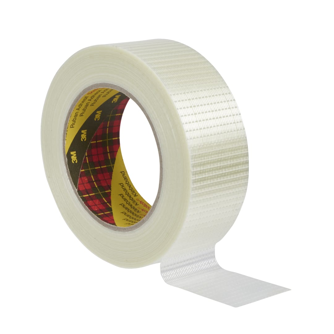 Scotch® Filament Bant 8956, Şeffaf, 25 mm x 250 m, 0.12 mm