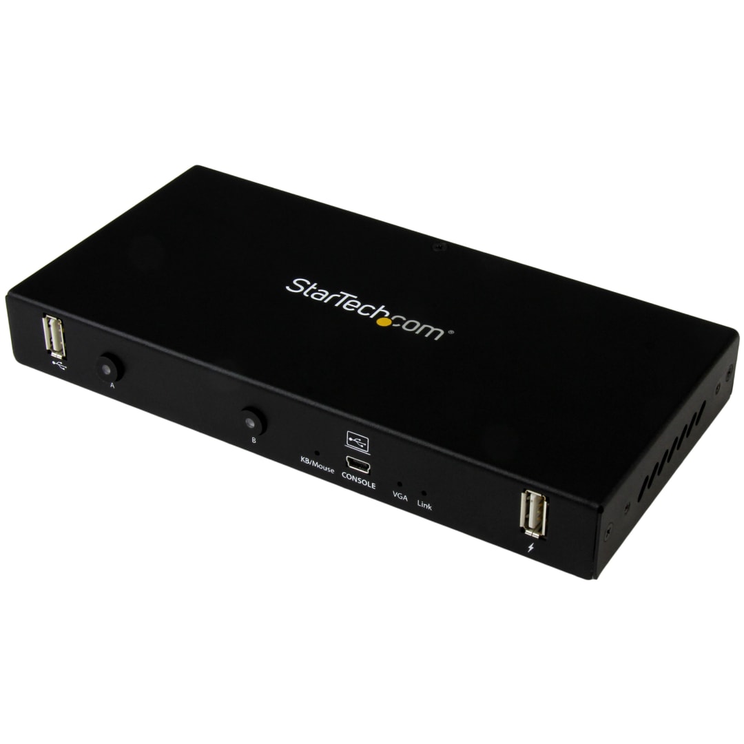 2-port KVM with Laptop USB Console Port