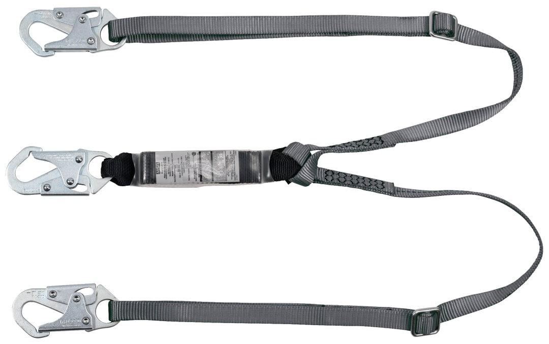 EA LANYARD,SM.SNAP,ADJ,TWIN,6',CSA LW