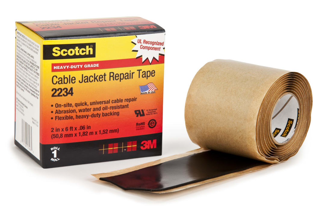 Scotch® Opravná páska plášťa kábla 2234, 50.8 mm x 1820 mm, 1.52 mm