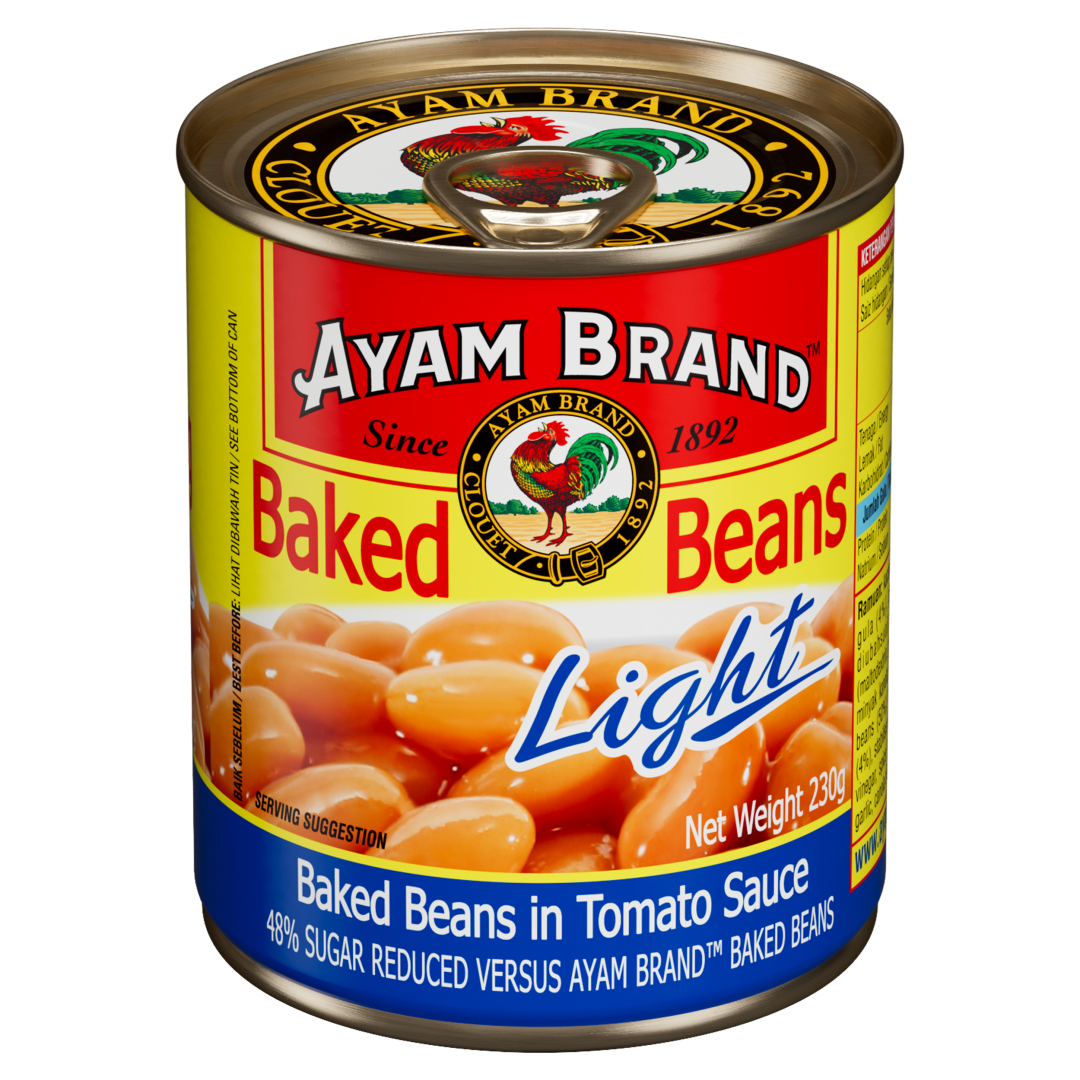 Baked Beans Tomato Sauce Light 48x230g