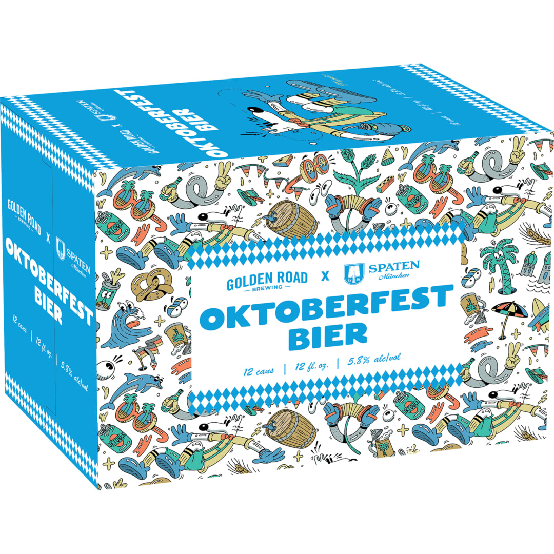 Golden Road Brewing Oktoberfest Bier, 12 Pack  12 fl. oz. Cans