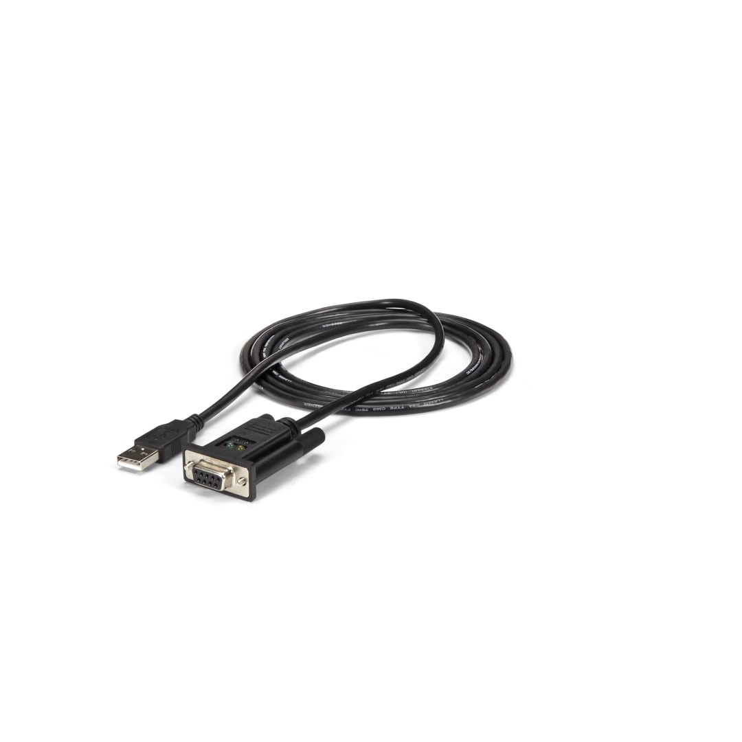 1-Port FTDI USB to RS232 Null Modem Converter