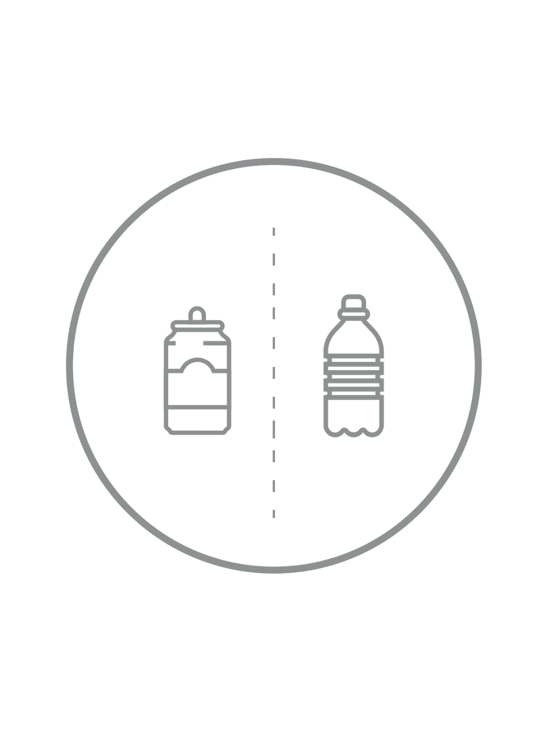  SPECTRUM - Label - Cans &amp; Bottles - Clear-Silver