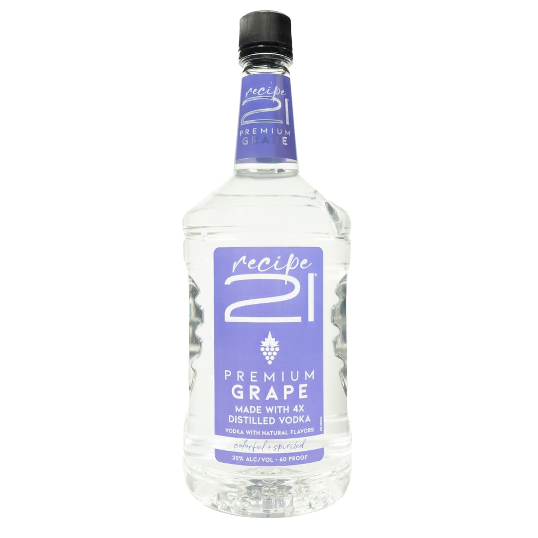 Recipe 21 Grape Vodka 1.75l 60 Proof