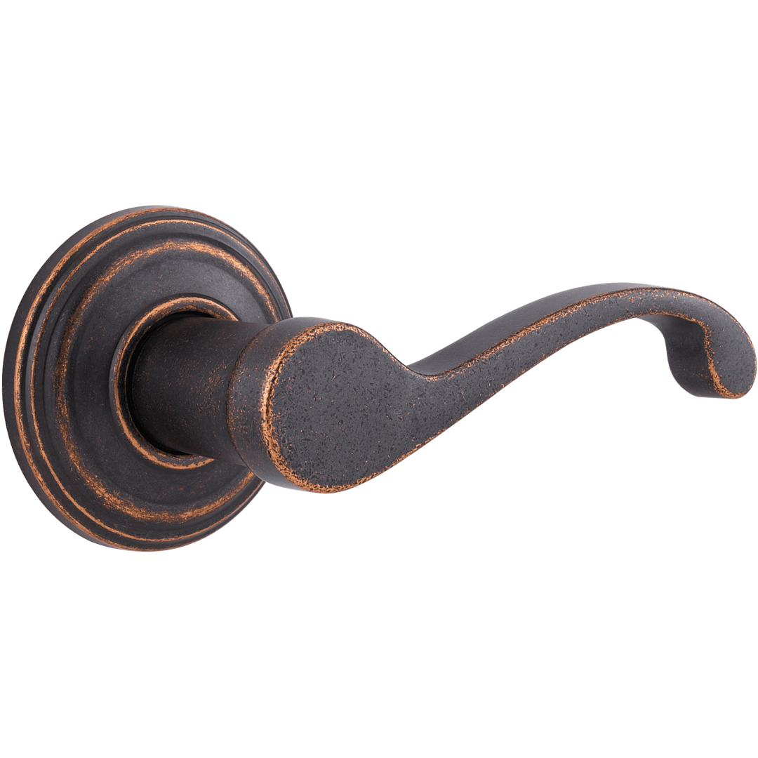 Commonwealth Hall/Closet Lever in Rustic Bronze