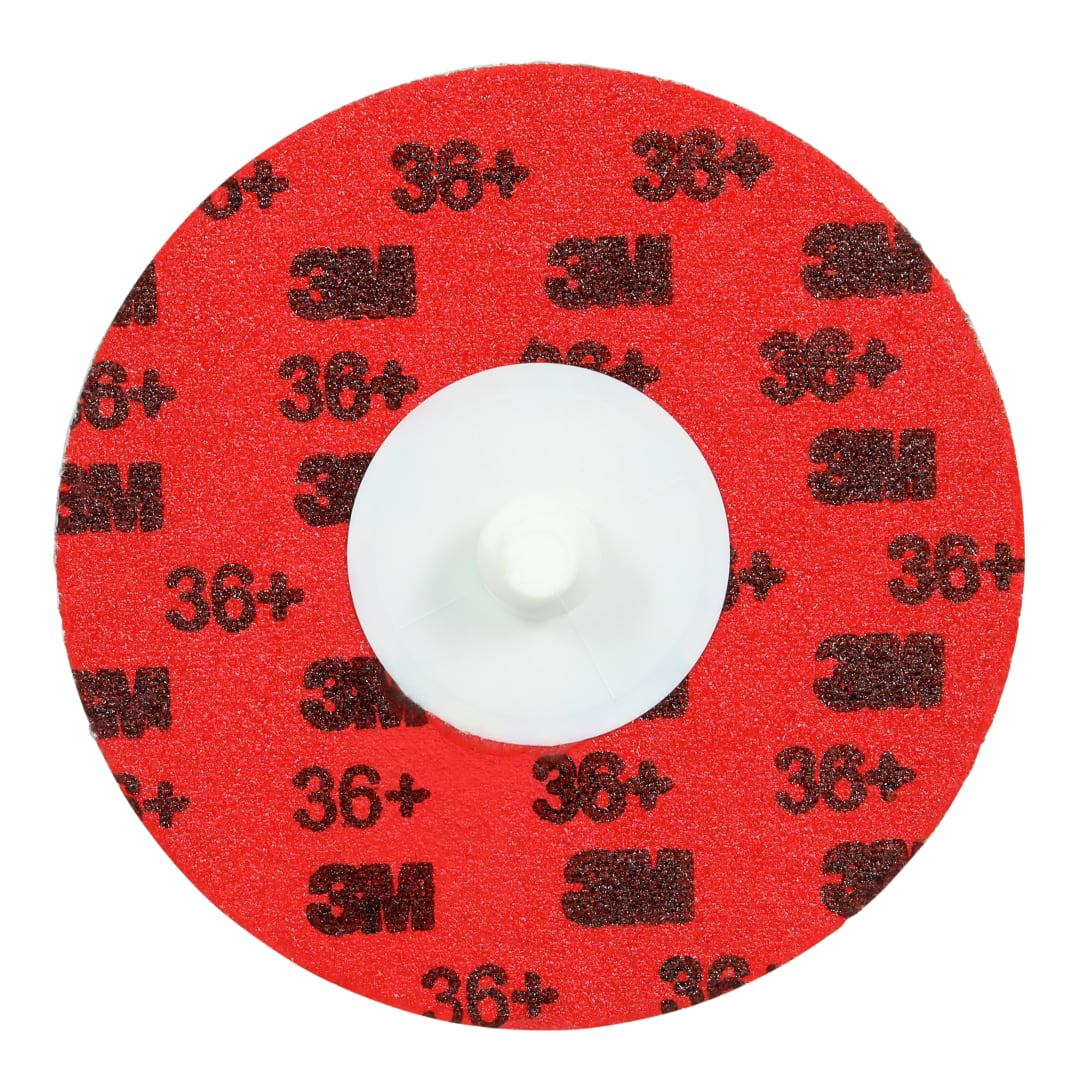 3M™ Roloc™ Dayanıklı Kenar Diski 767F, 36+ YF ağırlıklı, TR, Bordo, 50,8 mm, Kalıp R200P, 50/karton, 200 adet/kutu