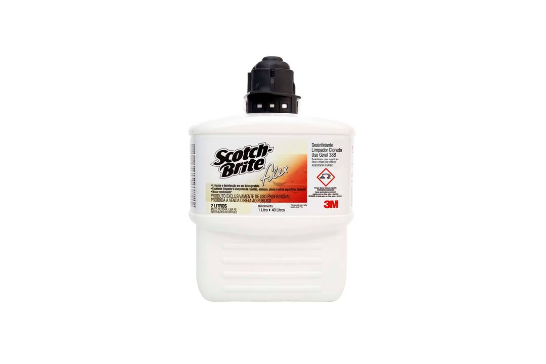 Limpador Clorado Scotch-Brite™ 38B Flex Limpeza Profissional, Uso Geral