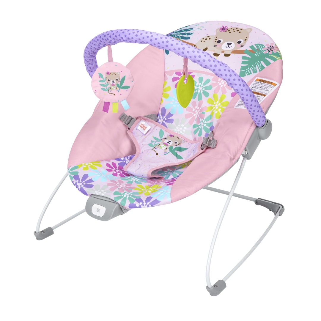 BS SAFARI VIBRATING BOUNCER PINK