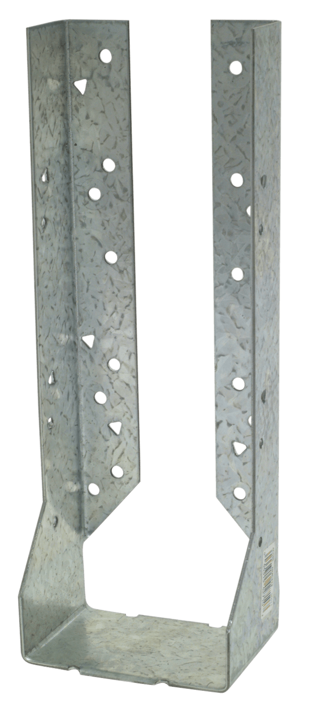 Simpson Strong-Tie HUC412 HUC Galvanized Face-Mount Concealed-Flange Joist Hanger for 4x12