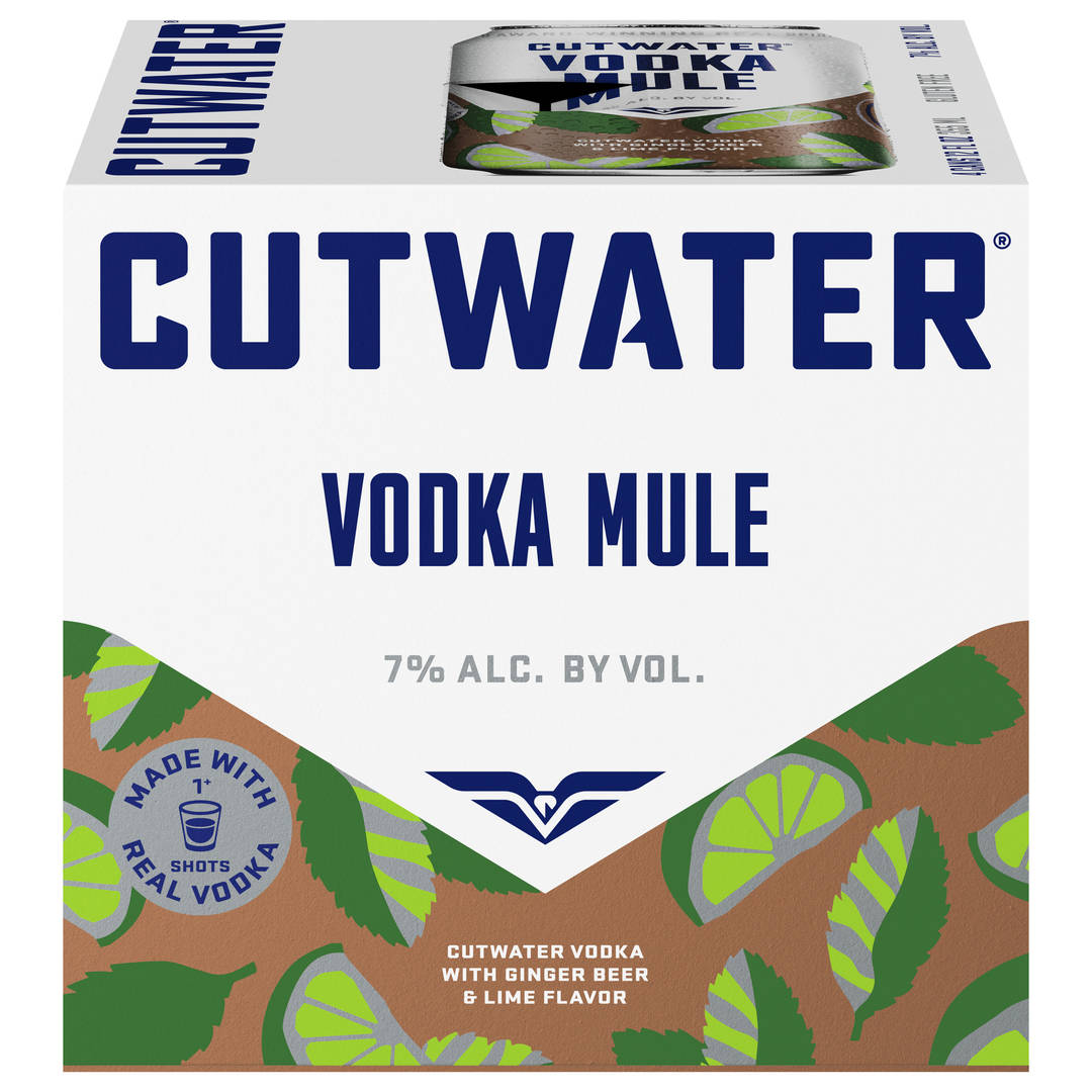 Cutwater Vodka Mule 4 - 12 fl oz Cans