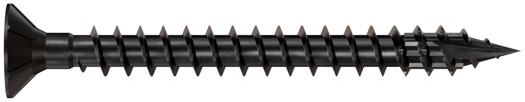 Simpson Strong-Tie SDCF10X100-R30 Strong-Drive® SDCF TIMBER-CF Screw — 0.390 in. x 4 in. T50, E-Coat® (30-Qty) (Pack of 360)