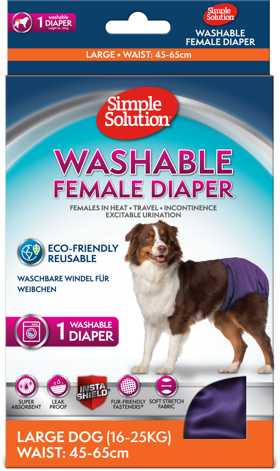 Simple Solution Washable Diaper - Large