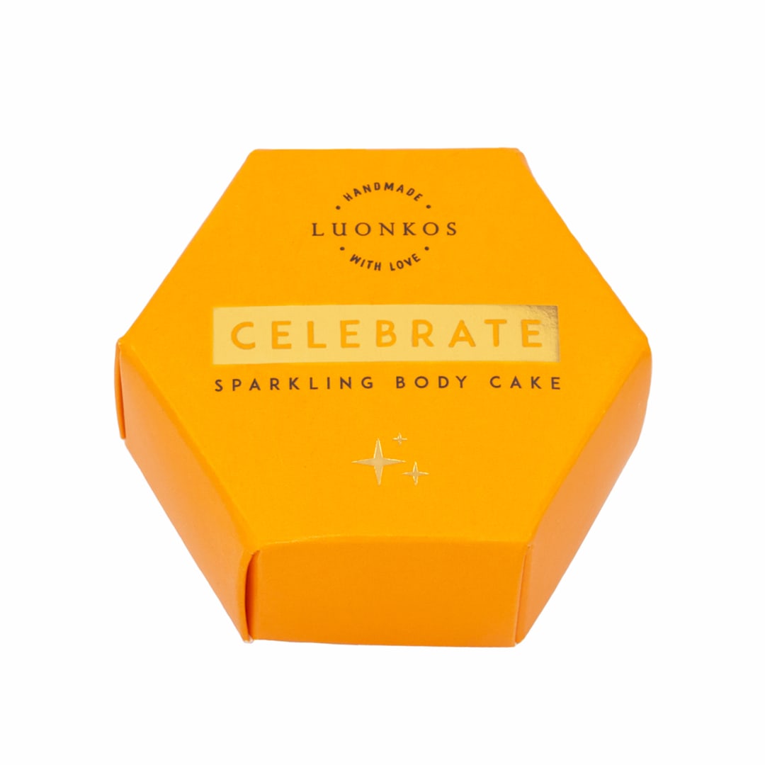Luonkos Celebrate sparkling body oli cake