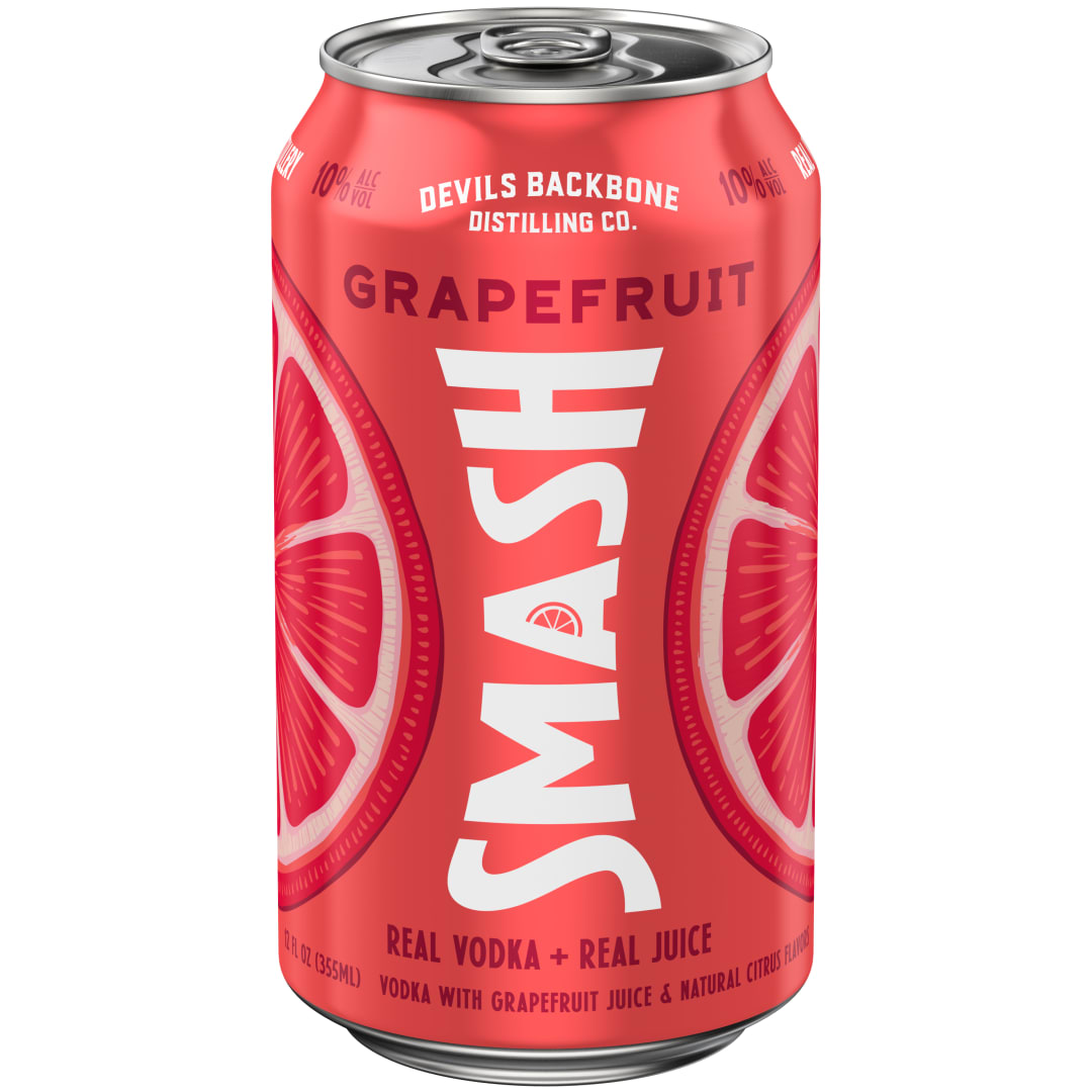 Devils Backbone Distilling Co. Grapefruit Smash 10%, 12 fl. oz. Can