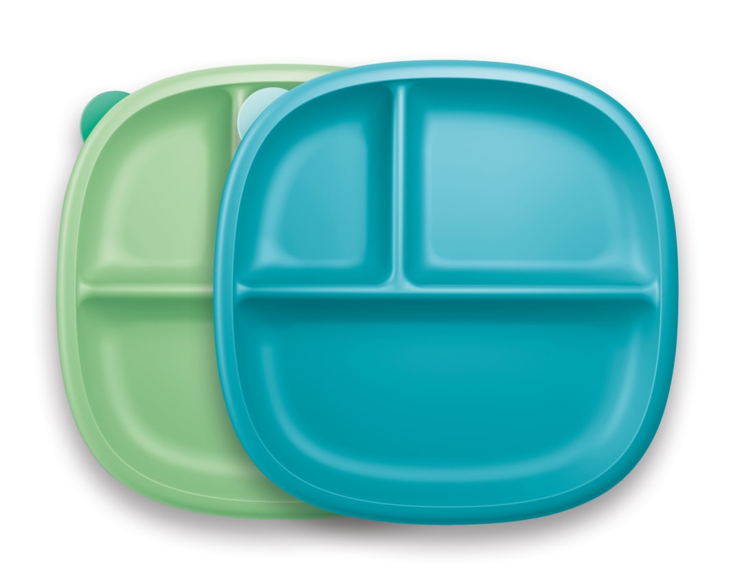 NUK PLATE 69699 SUCTION 2PK NEU 2/1