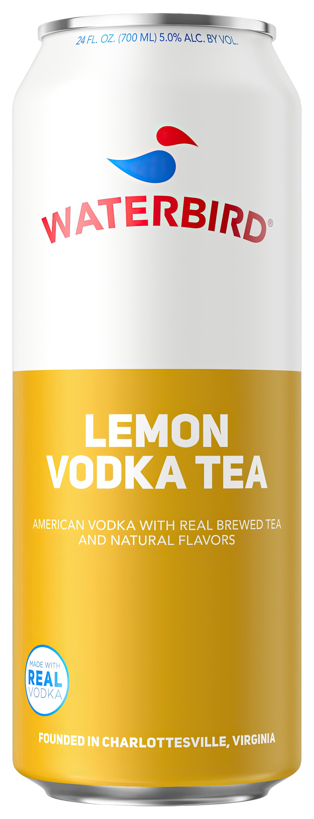 Waterbird Lemon Vodka Tea 24oz Can