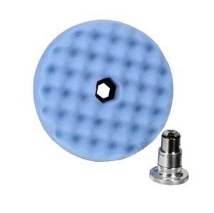 Boina de Espuma 3M™ Perfect-It™ Linha Purple, Dupla Face, Azul, 6 Polegadas