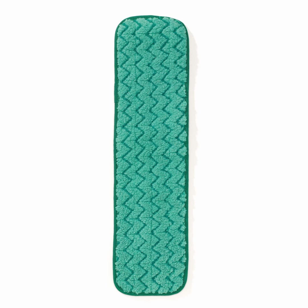 Rubbermaid Commercial Products HYGEN 18" Microfiber Dust Pad, Green