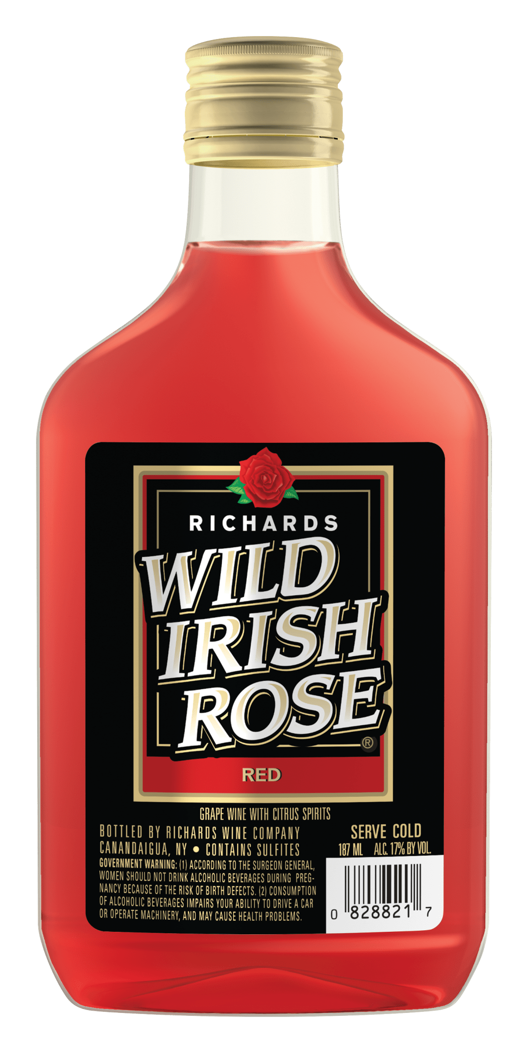 Richards Wild Irish Rose Red Wine 187ml