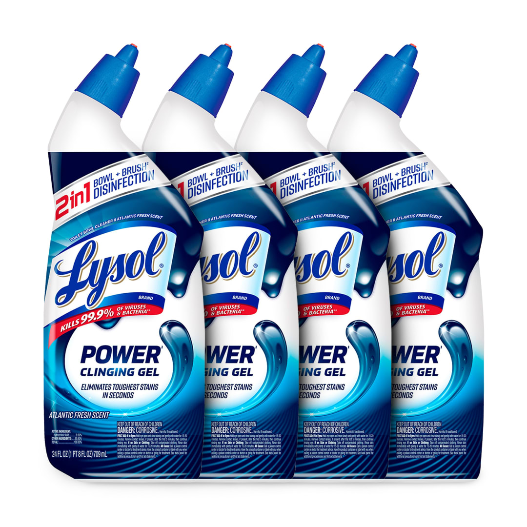 LYSOL® Toilet Bowl Cleaner - Power Quad Pack 1/(4x24) oz.