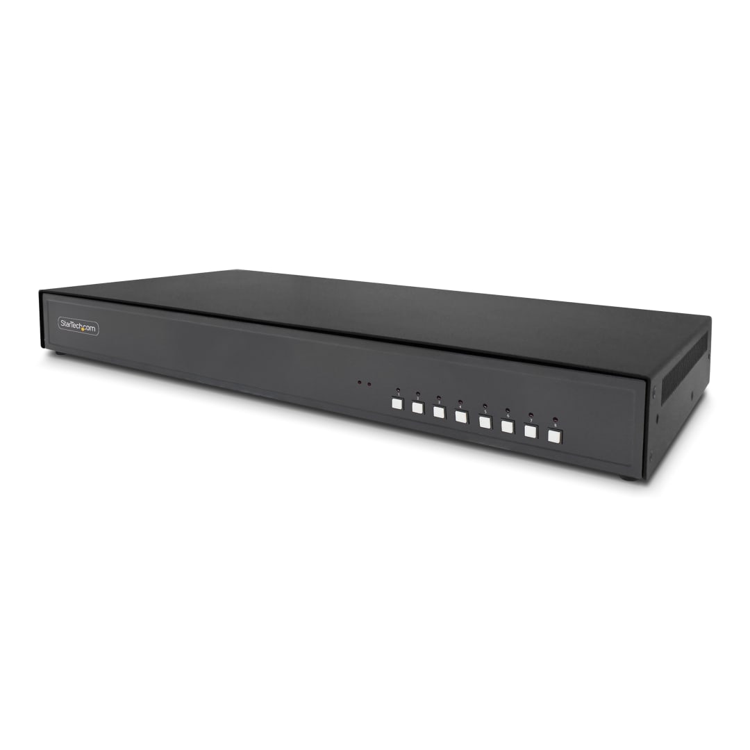 8-Port SH Secure Pro DVI-I KVM w/ audio and CAC