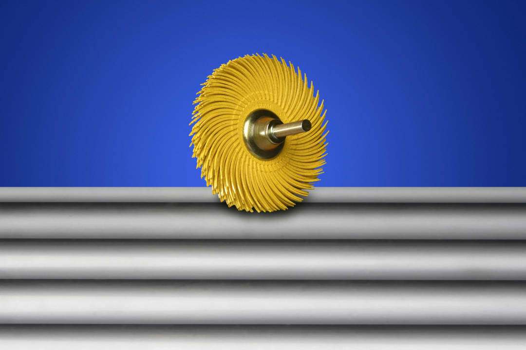 Scotch-Brite™ Radial Bristle kefa typ C BB-ZB, modrá, 150 mm, 400