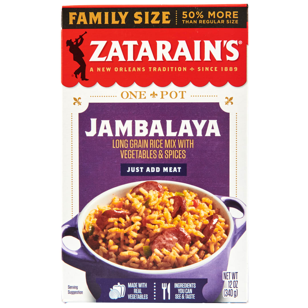 Zatarain's® Family Size Jambalaya Rice Dinner Mix, 12.0 oz