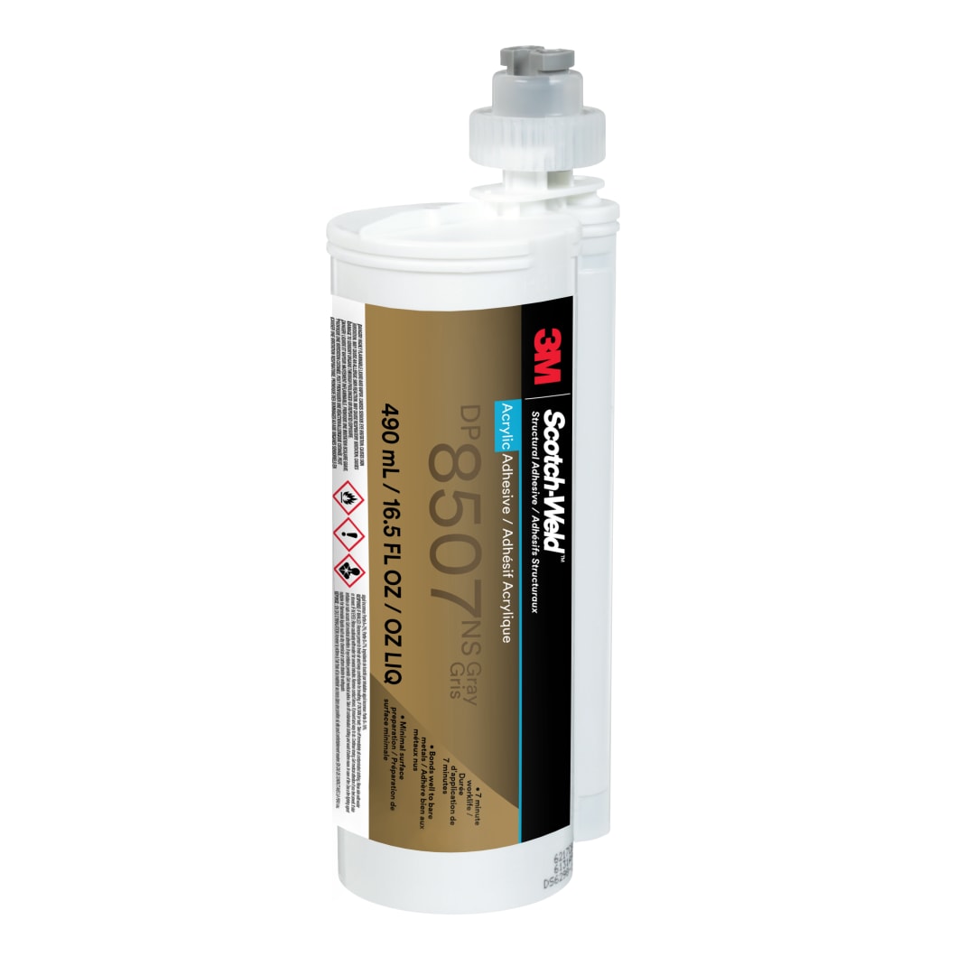 3M™ Scotch-Weld™ Akrilik Yapıştırıcı DP8507NS, Gri, 490 ml Duo-Pak