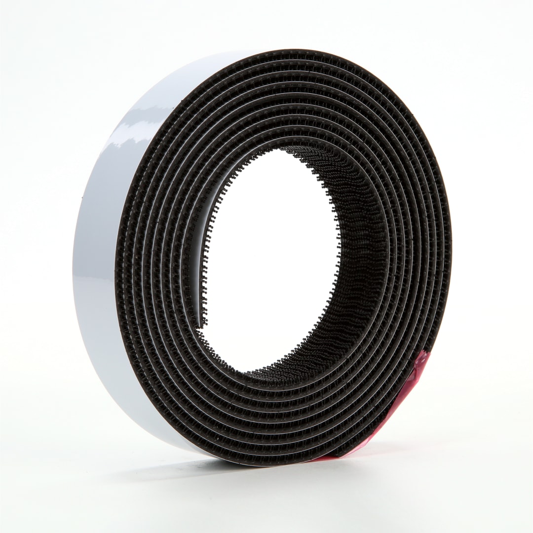 3M™ Dual Lock™ uzatvárateľný upevňovač TB3540, 250/250, čierny, 1 in x 10 ft