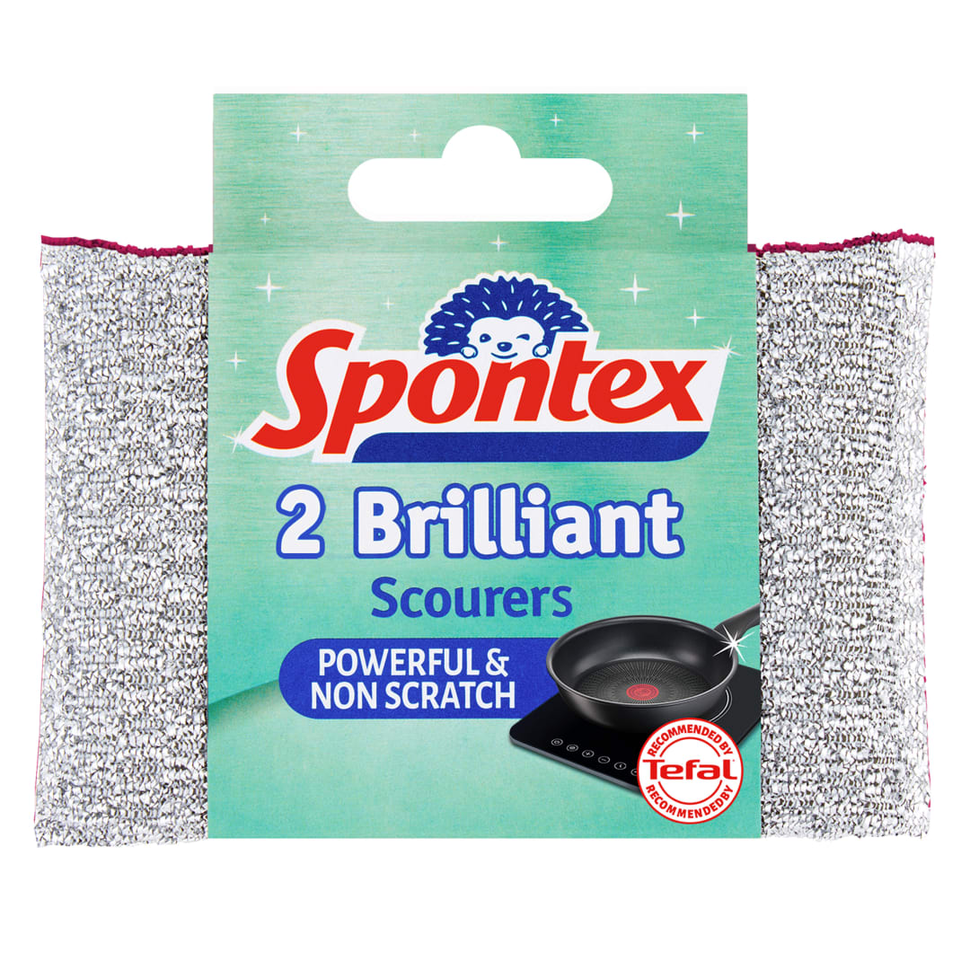 Spontex 2 Brilliant Scourers